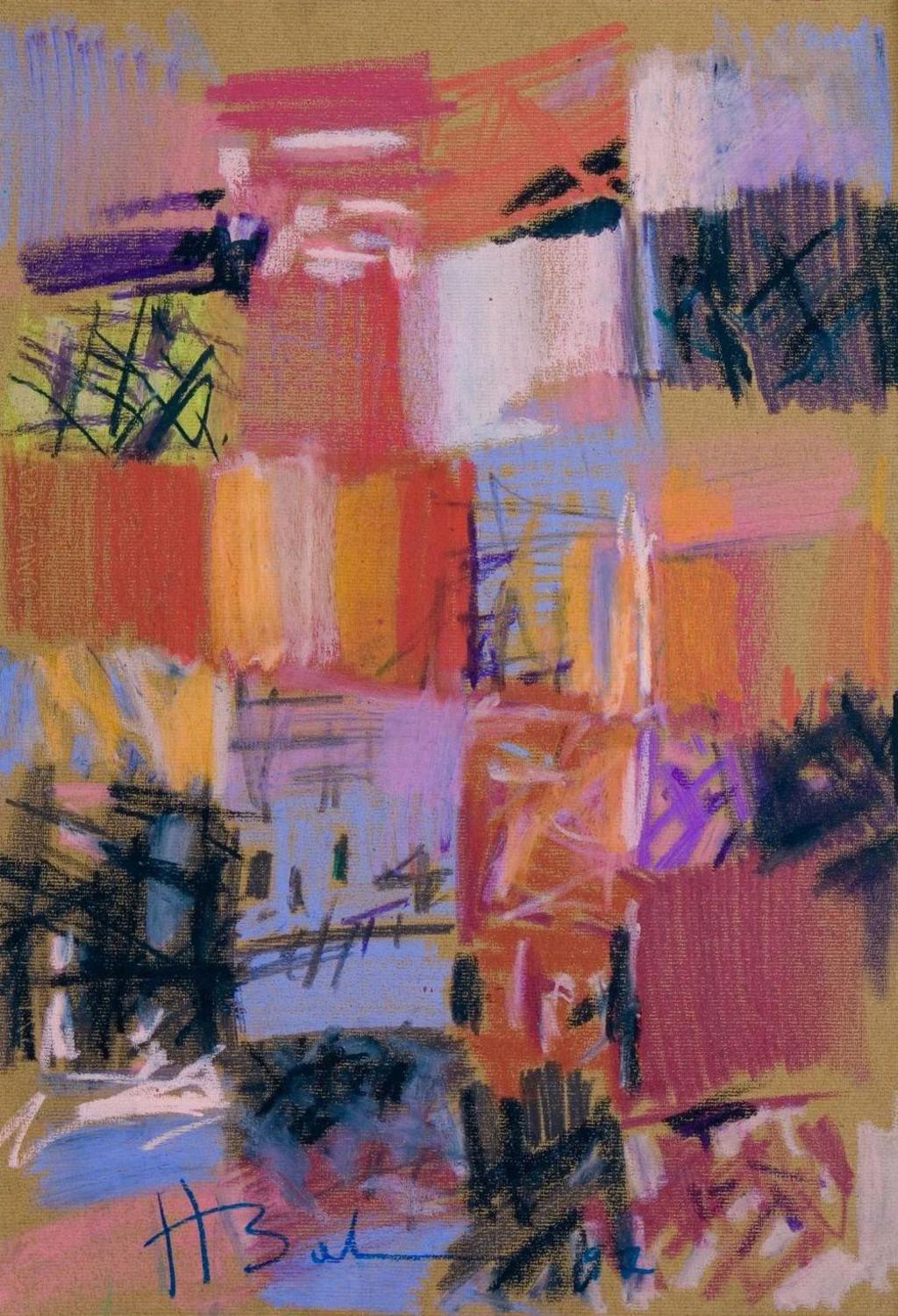 Композиция (Пастель I). Николай Завертайло. 1997, пастель, 35x50